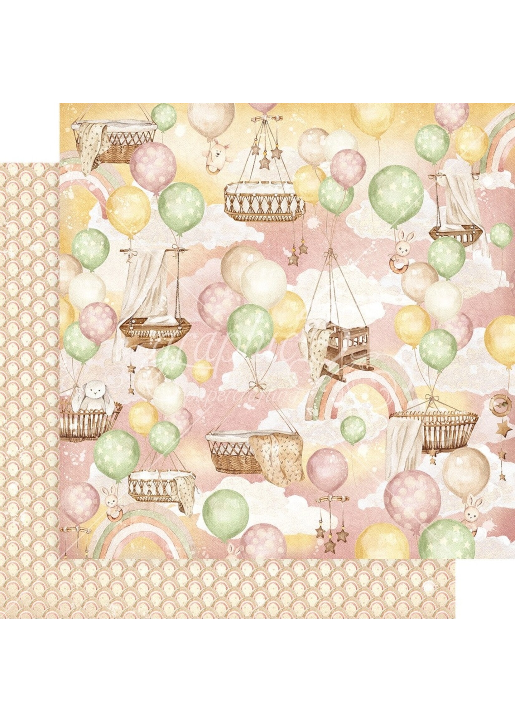 Graphic 45 Graphic 45 12x12 Paper Little One, Lullaby Land