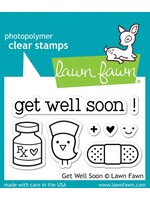 Lawn Fawn Lawn Fawn Stamp/Die Bundle, Get Well