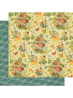 Graphic 45 12x12 Little Things, Forget Me Not