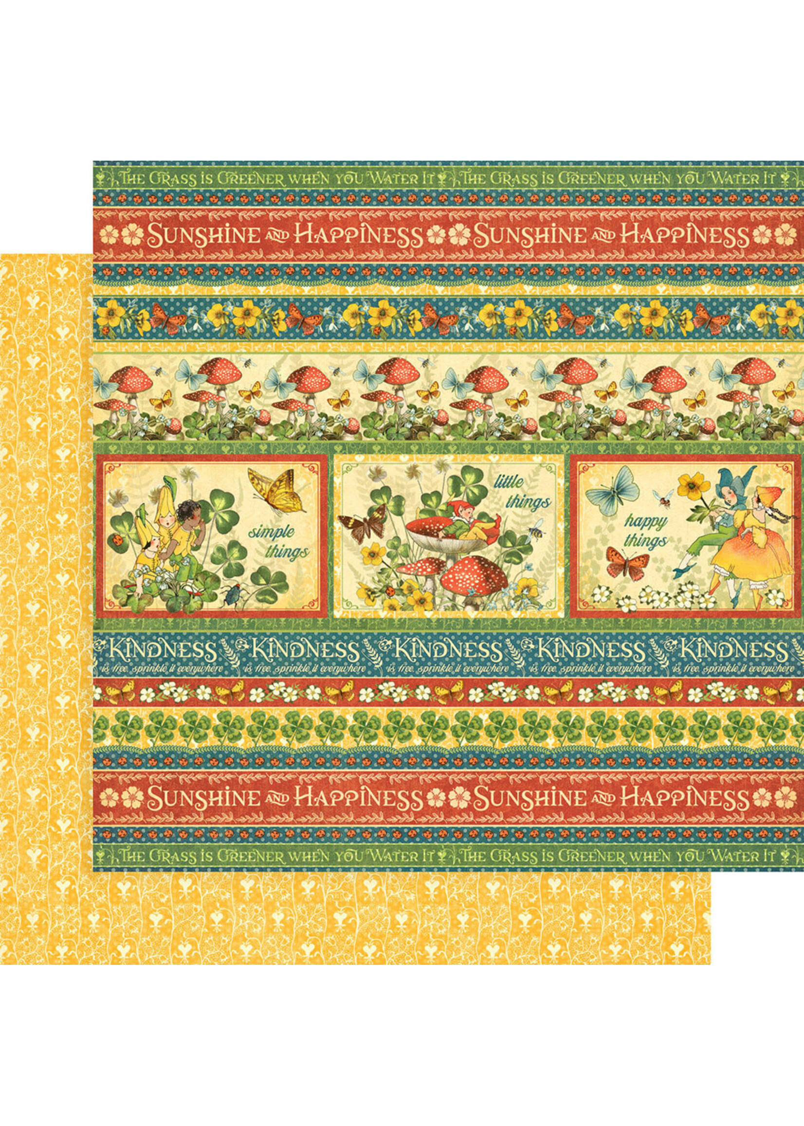 Graphic 45 Graphic 45 12x12 Little Things, Bloom and Grow