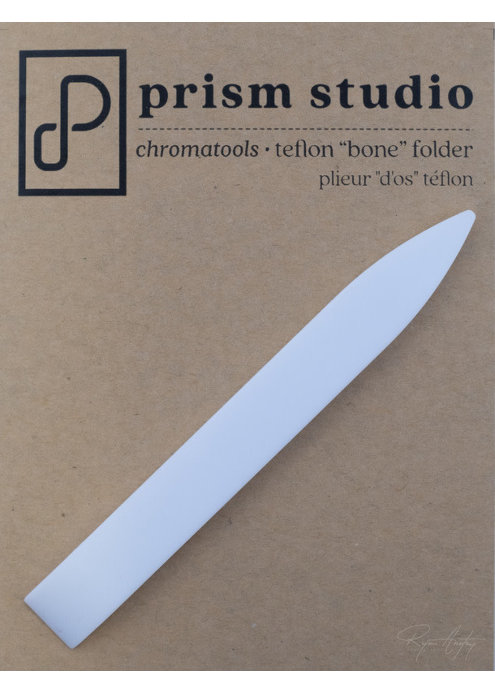 Prism Studio Chromatools Teflon Bone Folder, Small