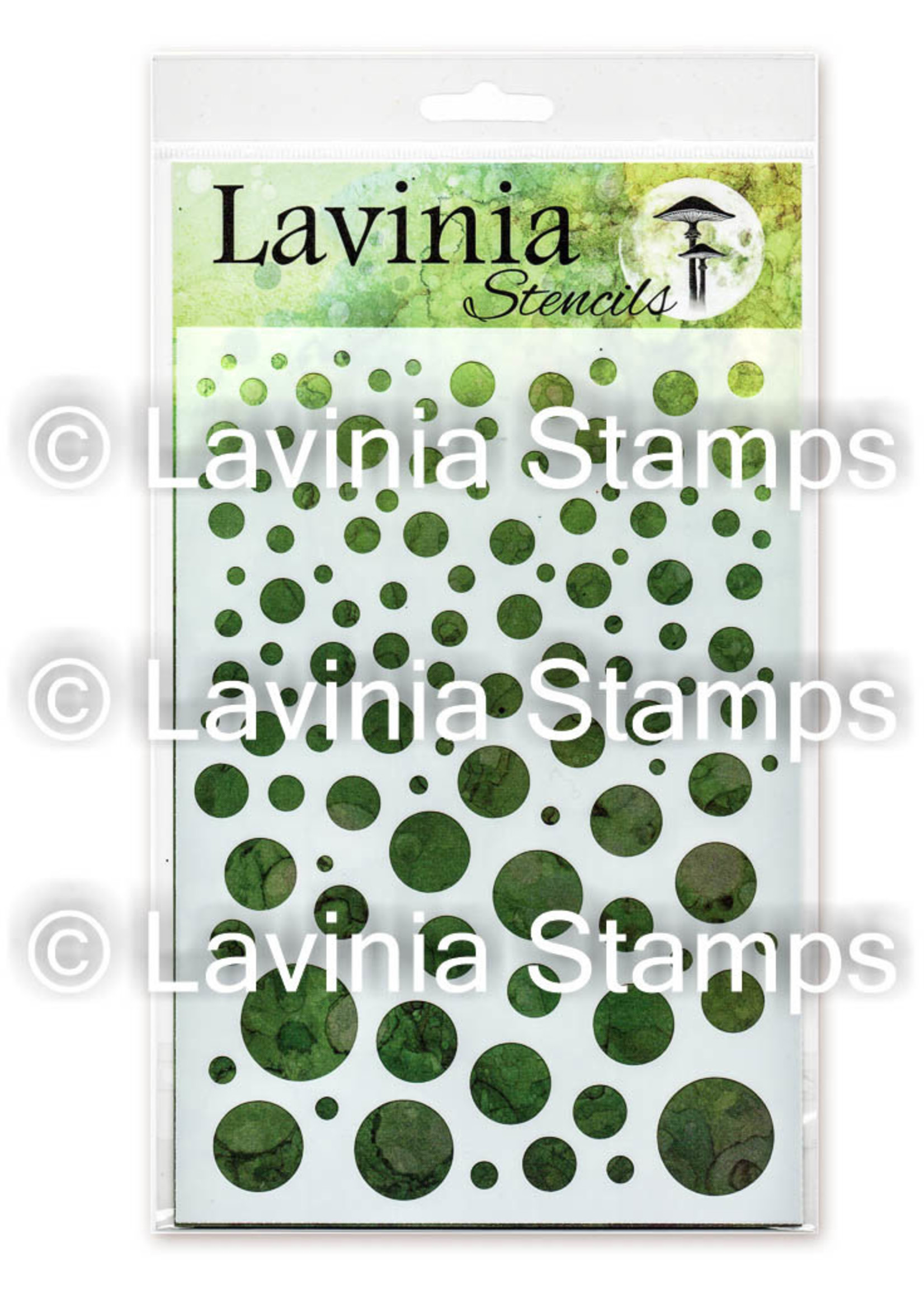 Lavinia Lavinia Stencil, ST018 White Orbs