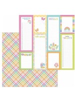 Doodlebug Doodlebug 12x12 Fairy Garden, Pixie Plaid