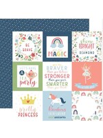 Echo Park Echo Park 12x12 Little Dreamer Girl, Journalling Cards