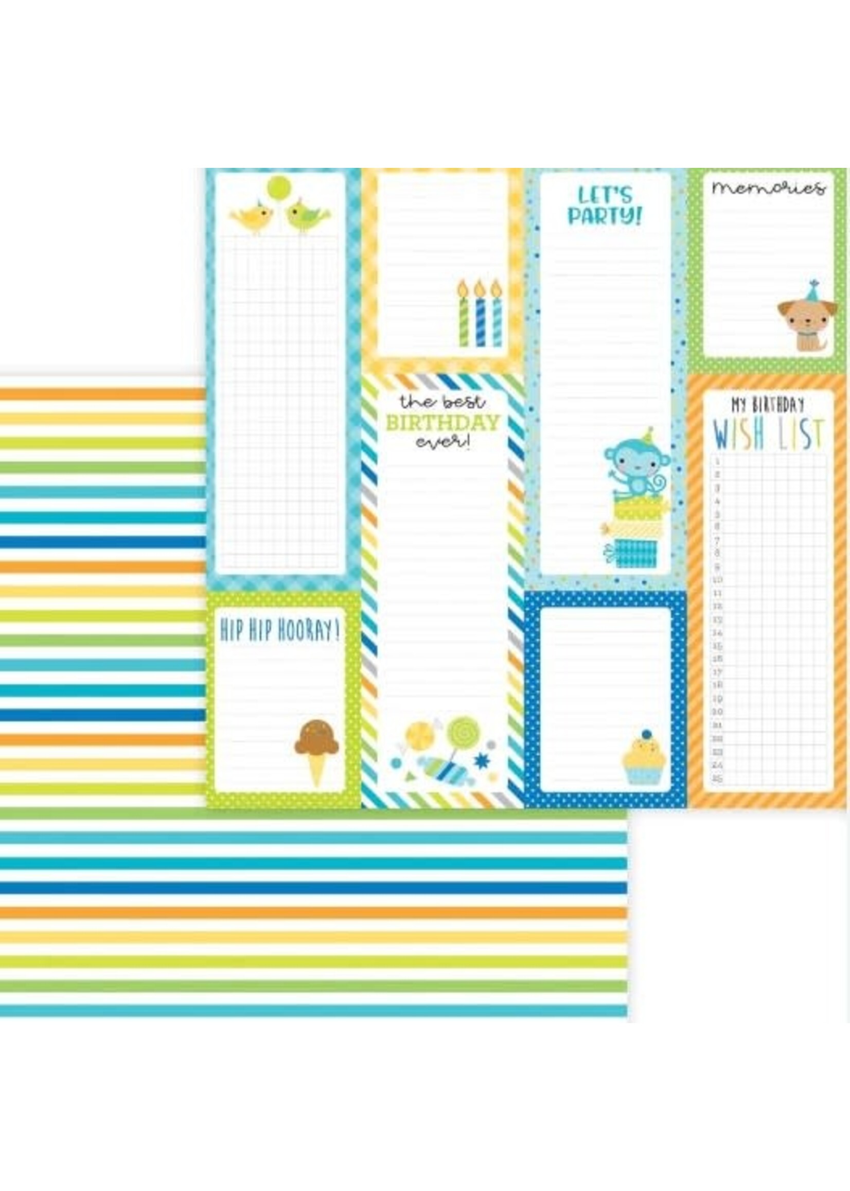 Doodlebug Doodlebug 12x12 Paper Party Time, Wrap It Up