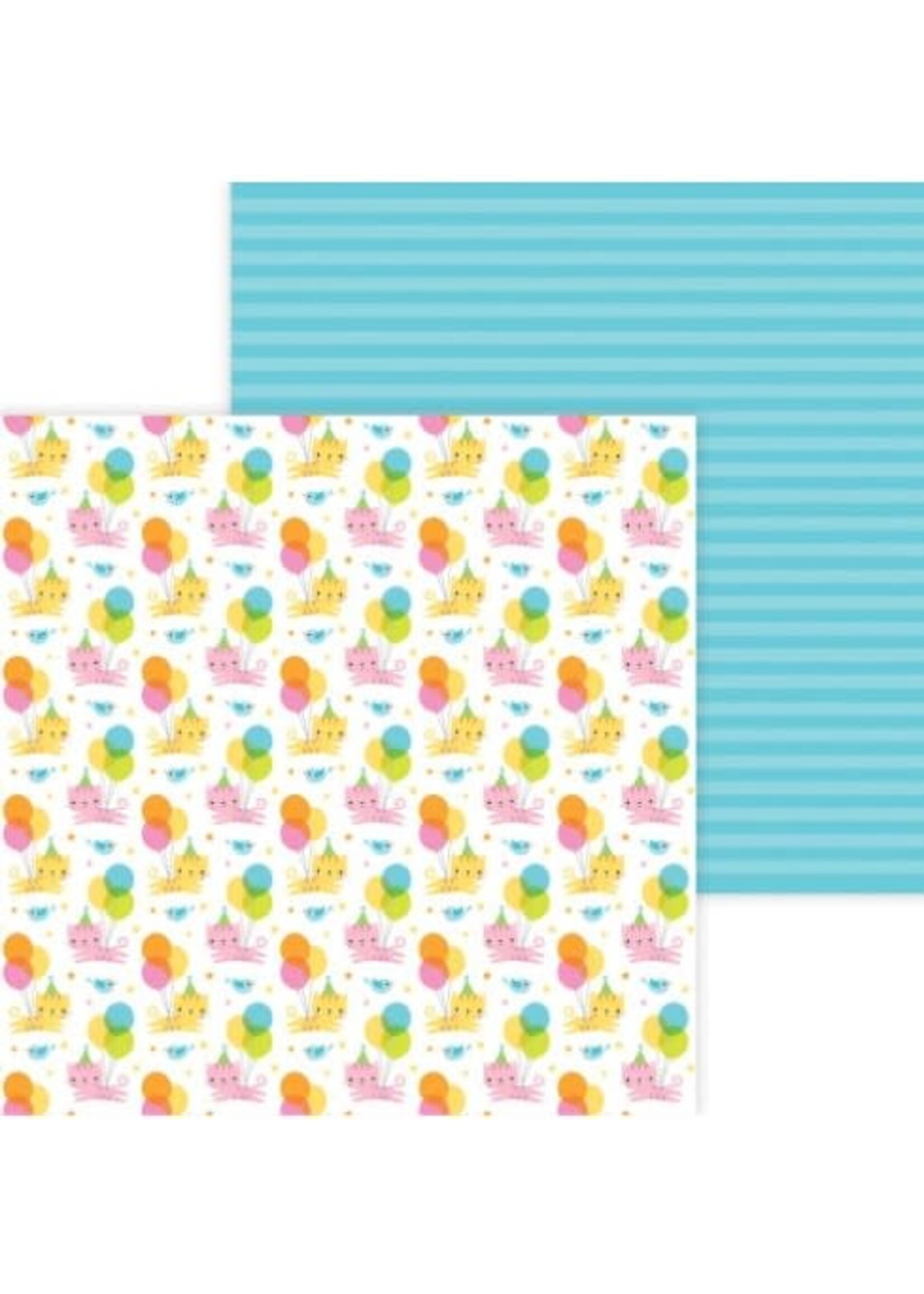 Doodlebug Doodlebug 12x12 Paper Hey Cupcake, Party Purrrfect