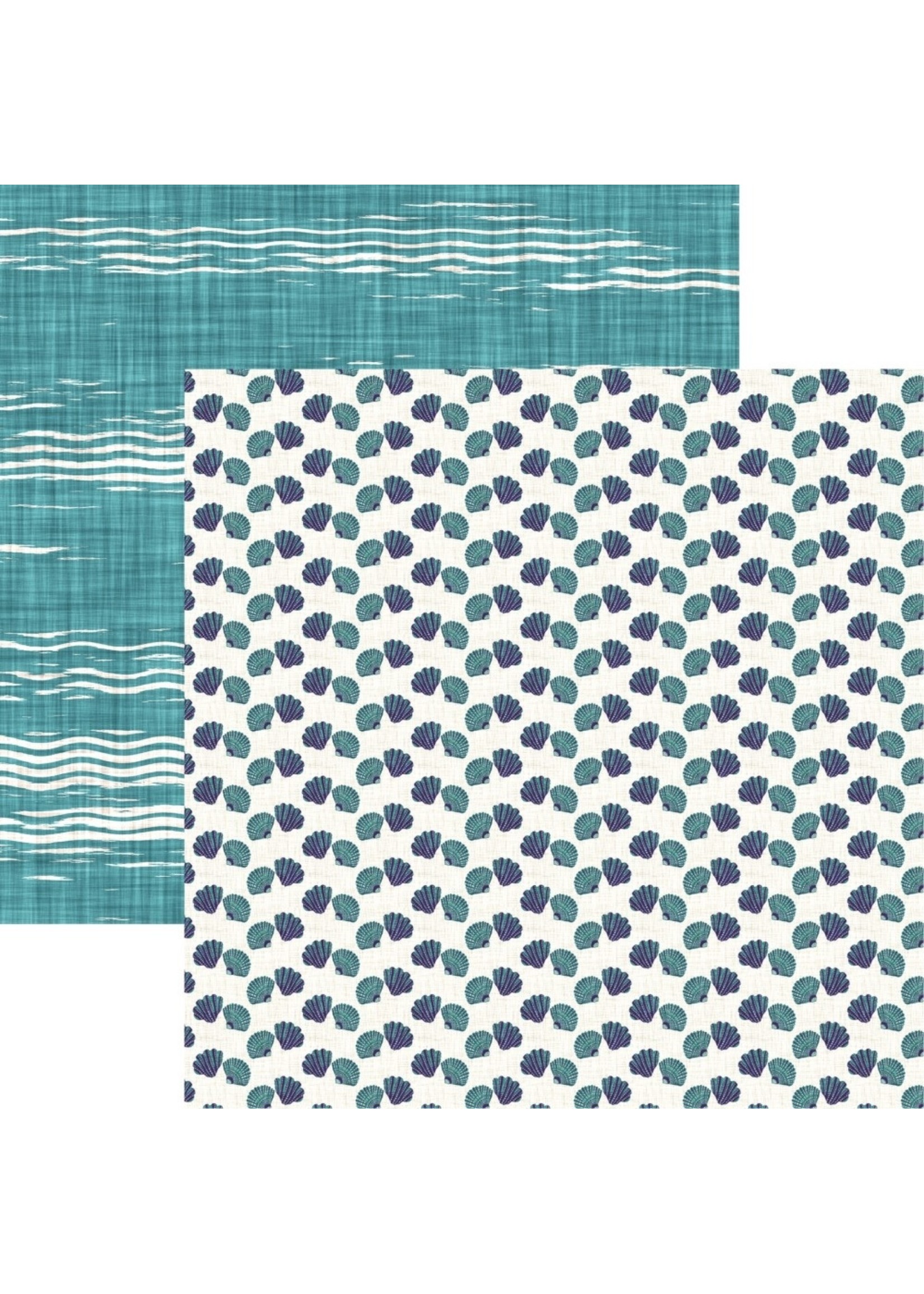 Reminisce Reminisce Nautical Mood 12x12, Seashells