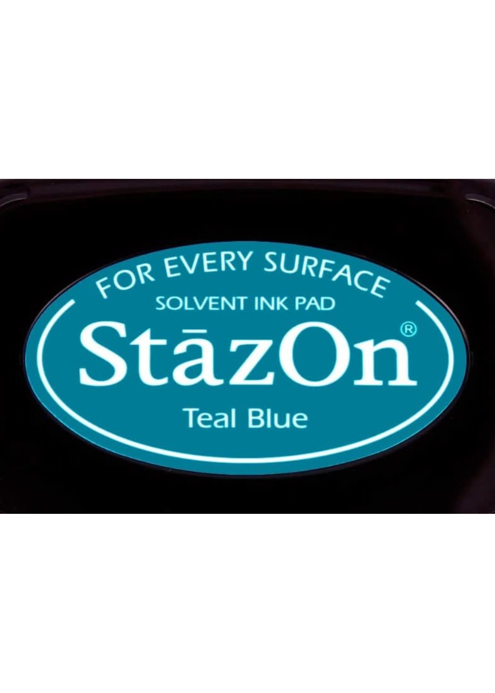 StazOn Ink Pad Teal Blue