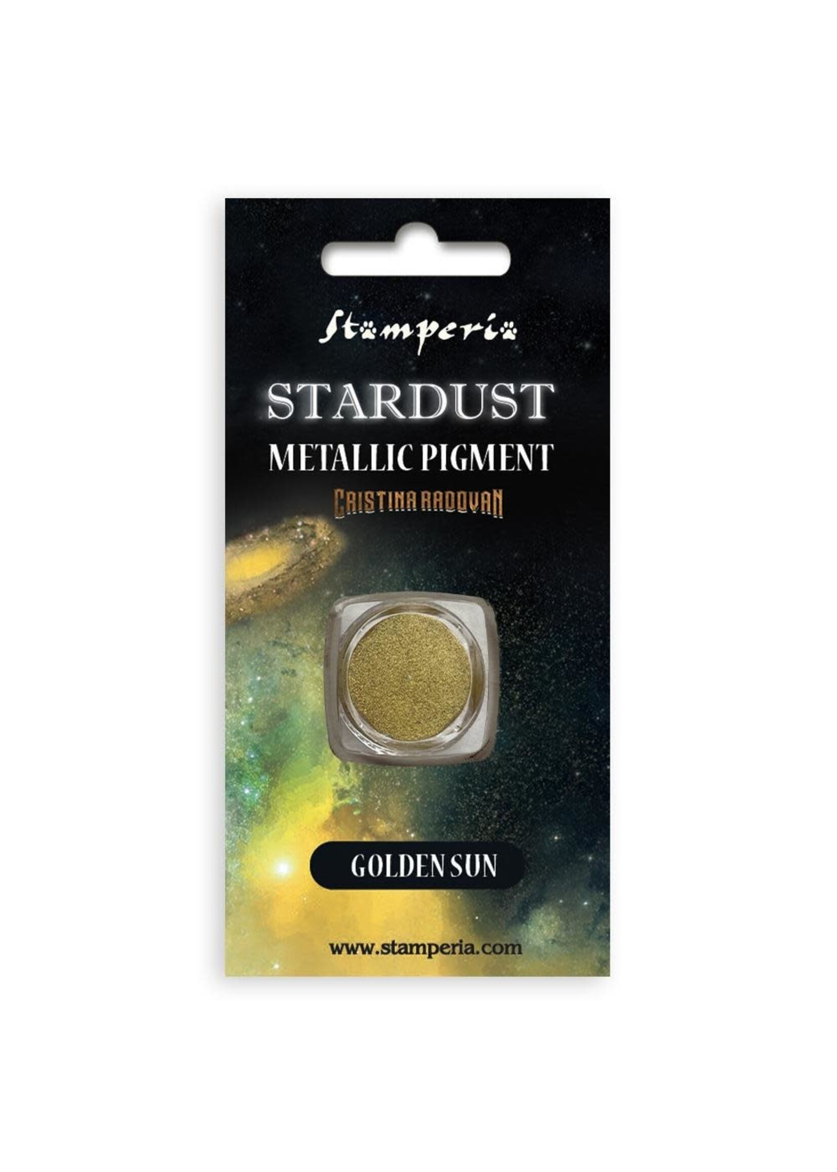 Stamperia Stamperia Stardust Metallic Pigment, Golden Sun