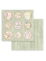 Stamperia Stamperia 12x12 Create Happiness Welcome Home, Clocks