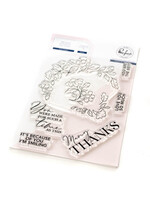 Pink Fresh Studio Pink Fresh Stamp/Stencil/Die Bundle, Arch Florals