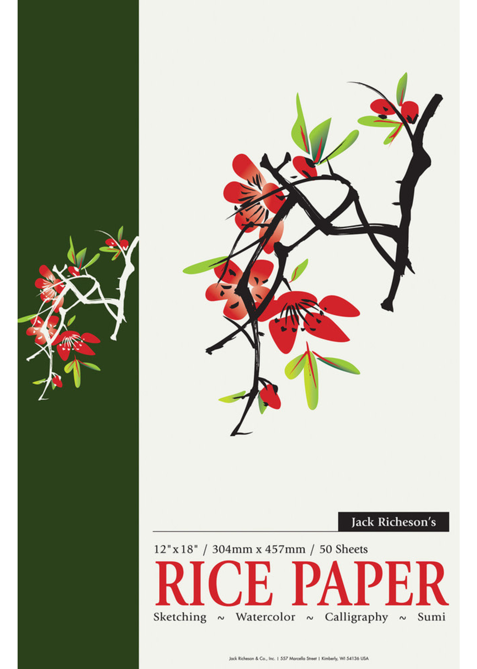 Blank Rice Paper 12"x18" - 1 Piece