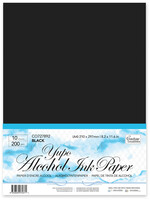 Couture Creations Couture Creations Alcohol Yupo Paper 8x11, Black