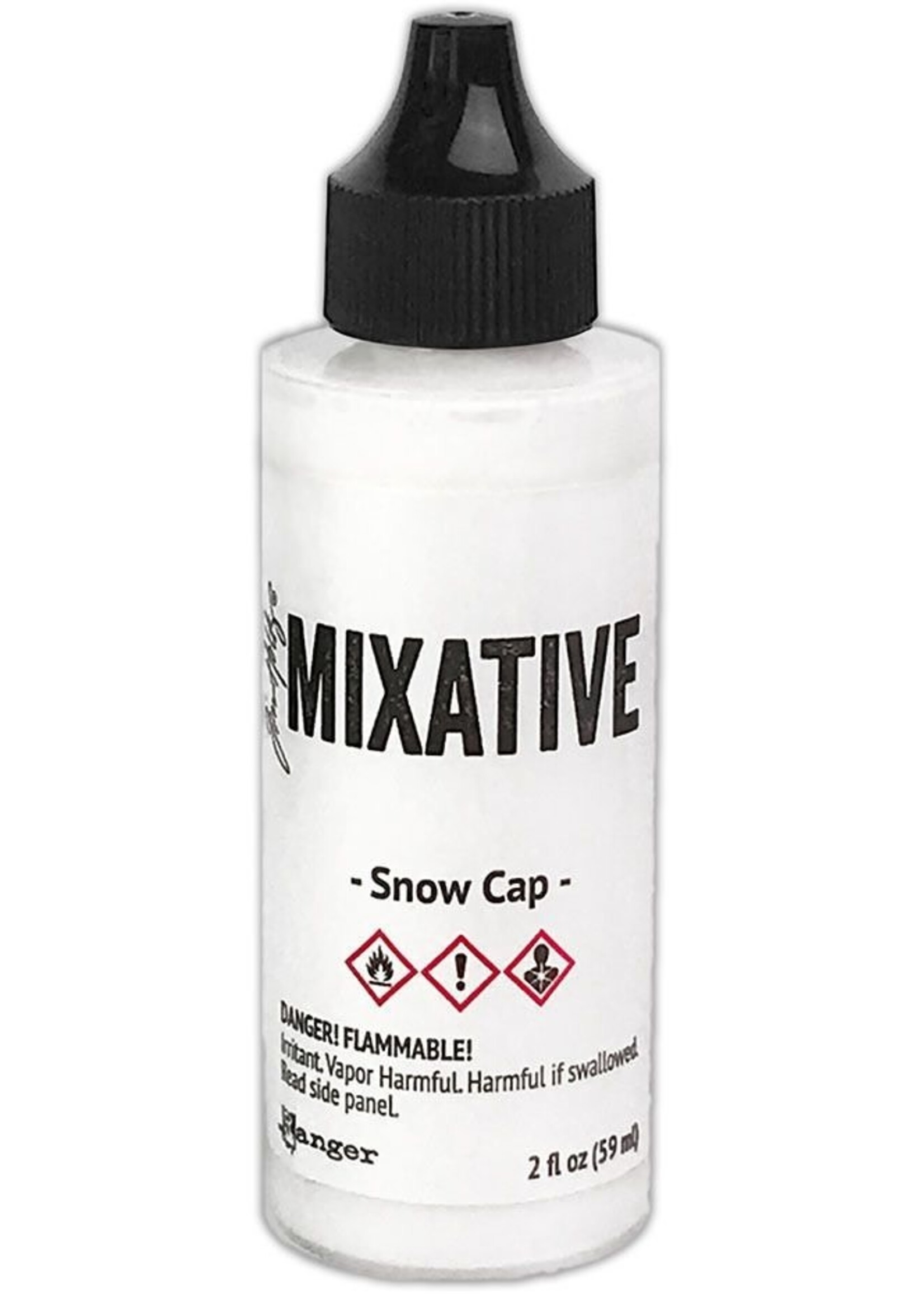 Ranger Tim Holtz Alcohol Ink Mixative, Snow Cap (2 oz)