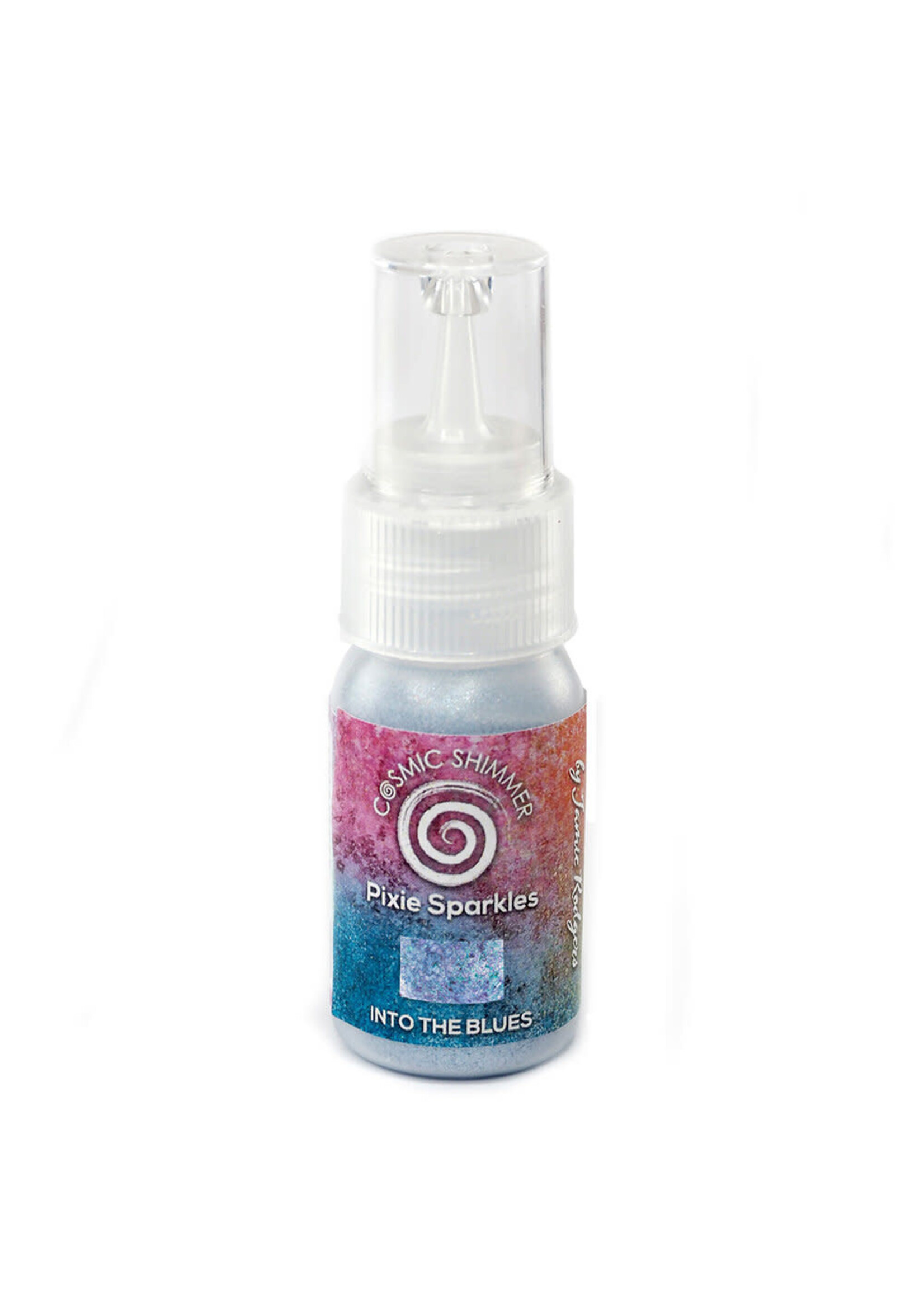 Creative Expressions Cosmic Shimmer Pixie Sparkles, Into The Blues