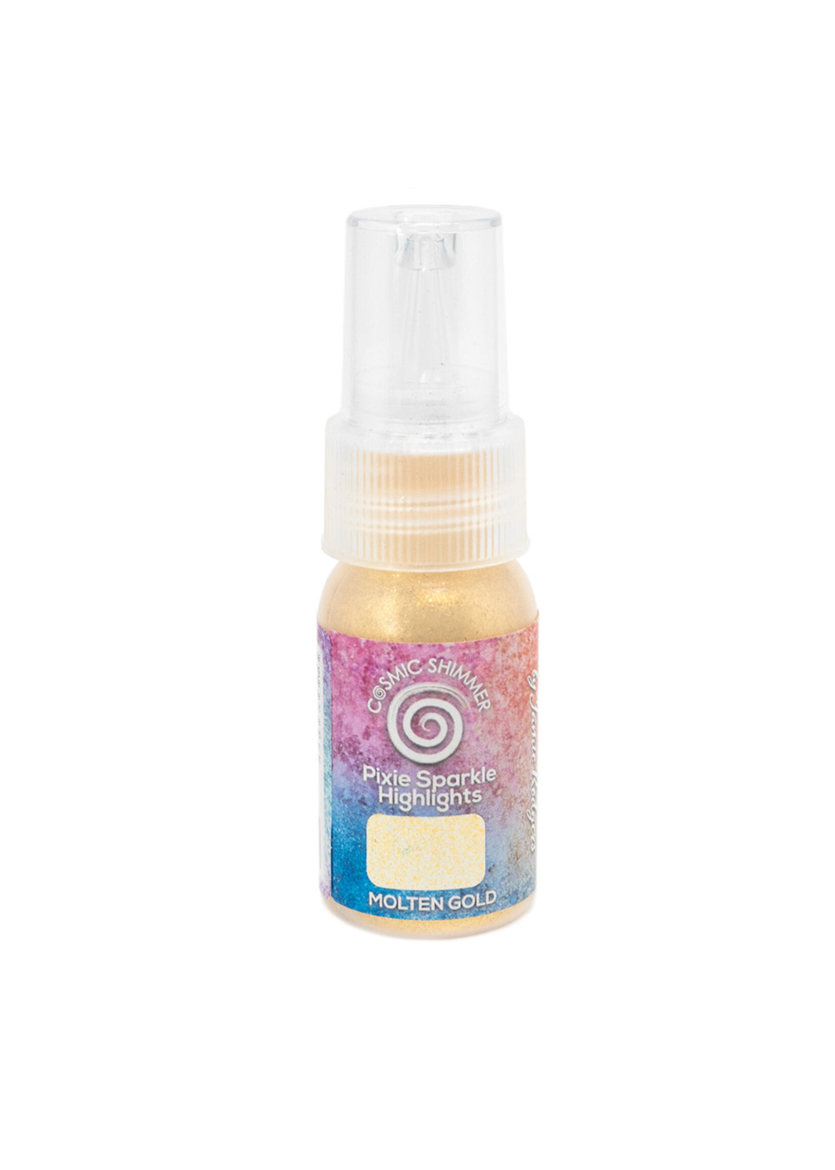 Creative Expressions Cosmic Shimmer Pixie Sparkles, Molten Gold