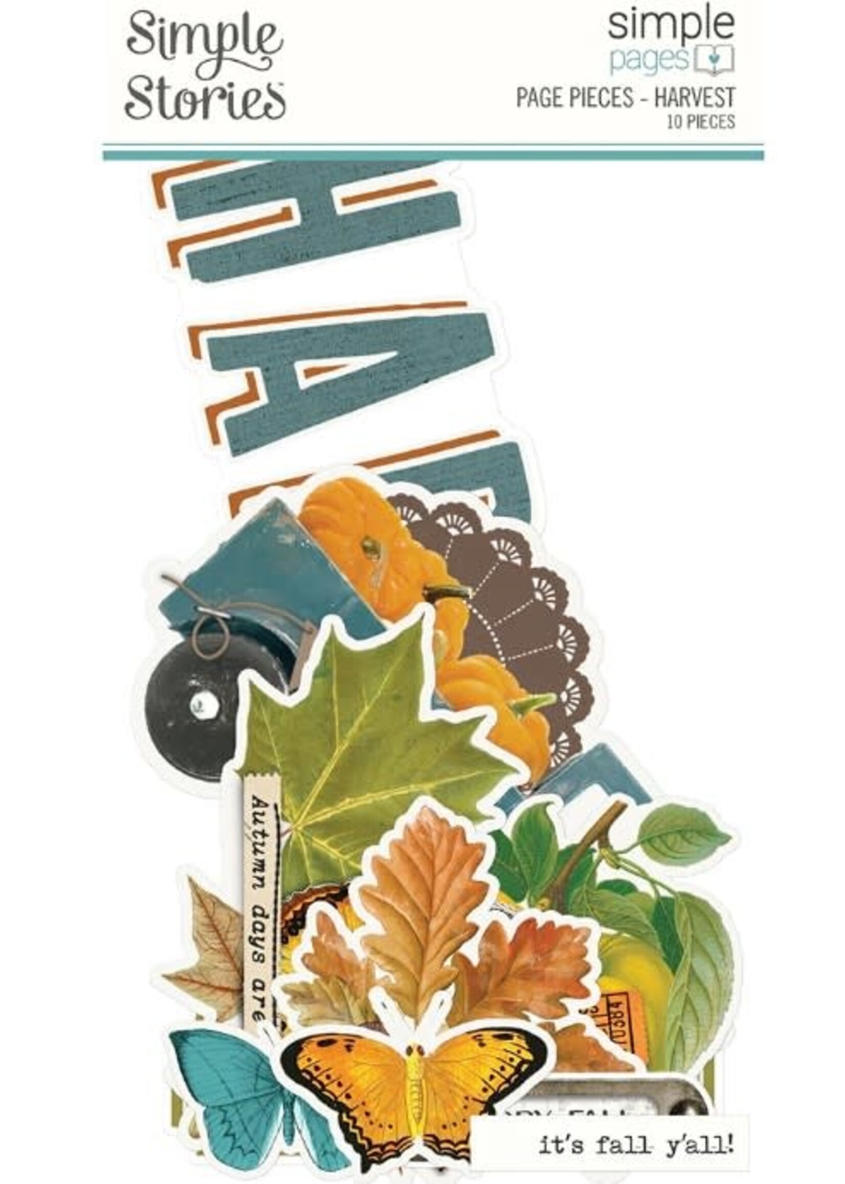 Simple Stories Simple Stories Page Pieces, SV Country Harvest