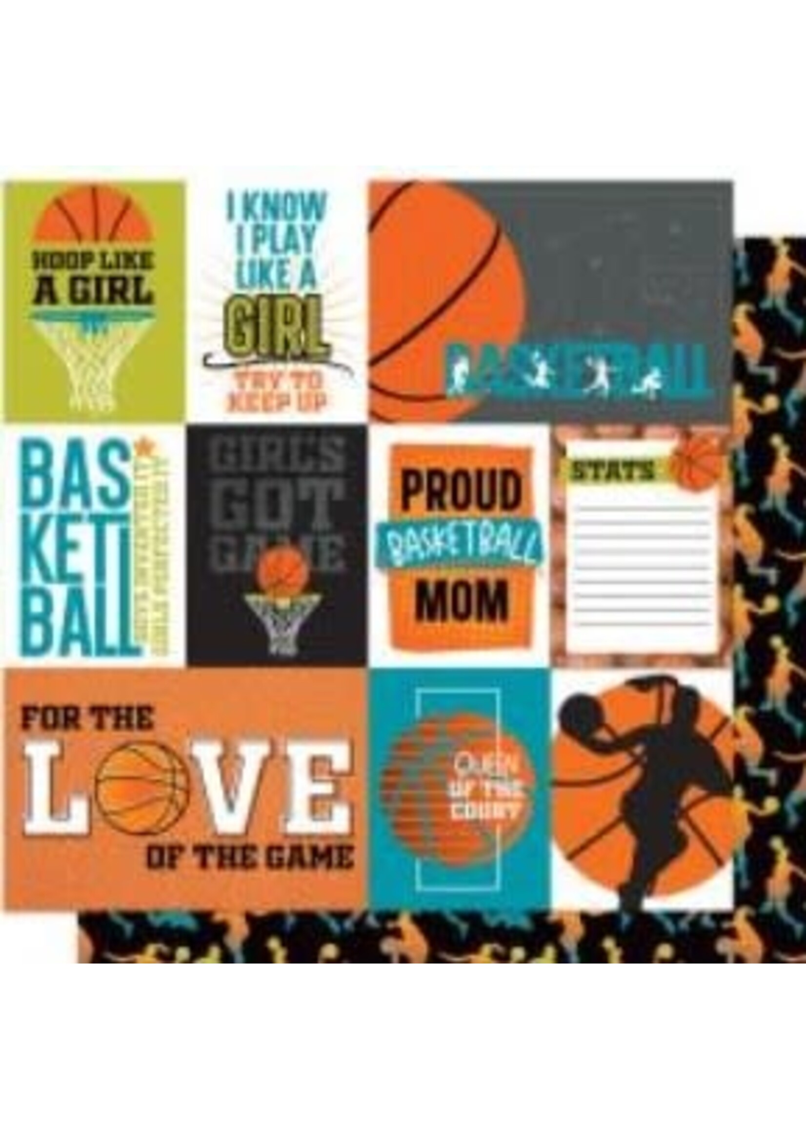 PhotoPlay PhotoPlay 12x12 Basketball MVP, Cut Aparts Girl
