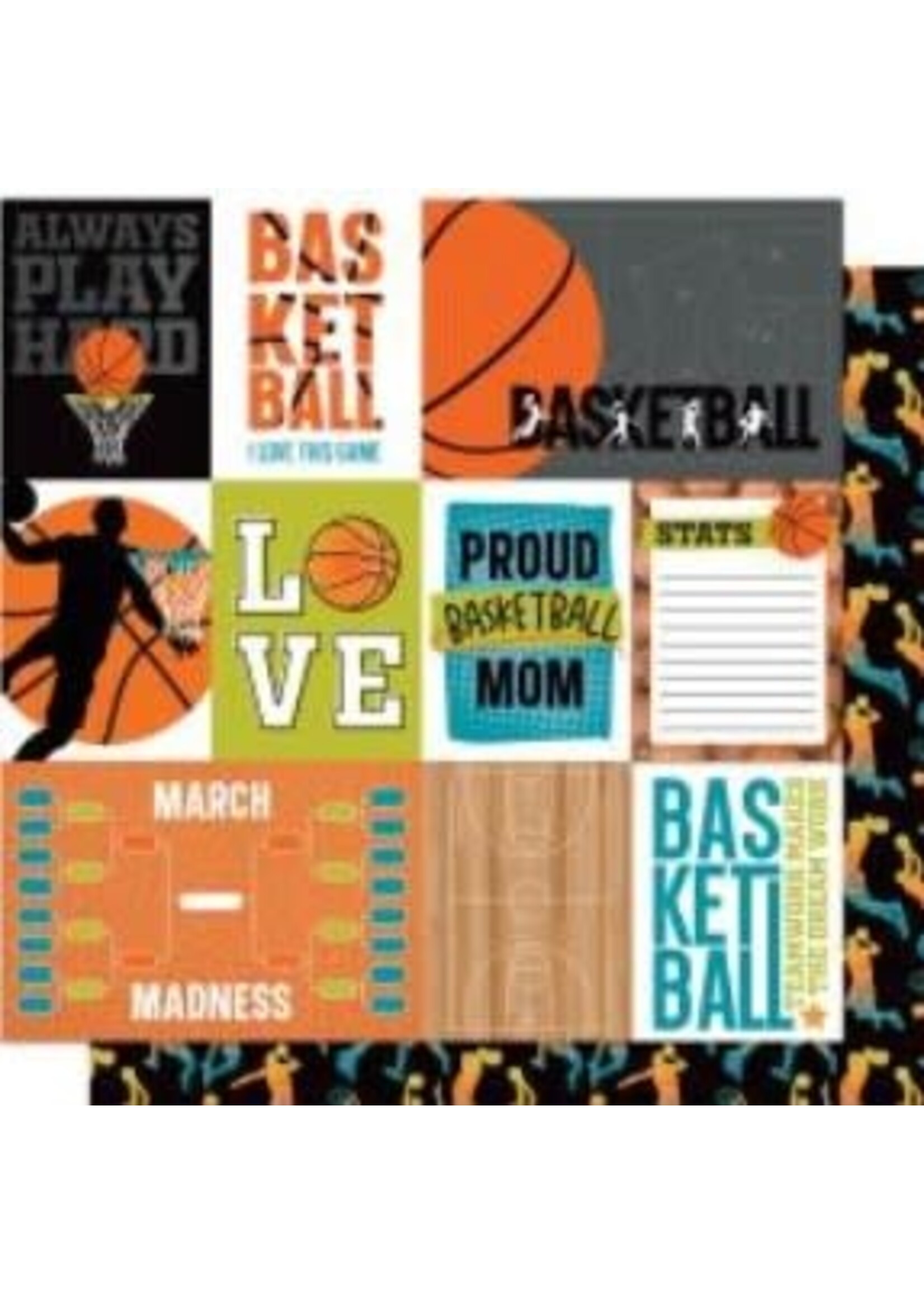 PhotoPlay PhotoPlay 12x12 Basketball MVP, Cut Aparts Boy