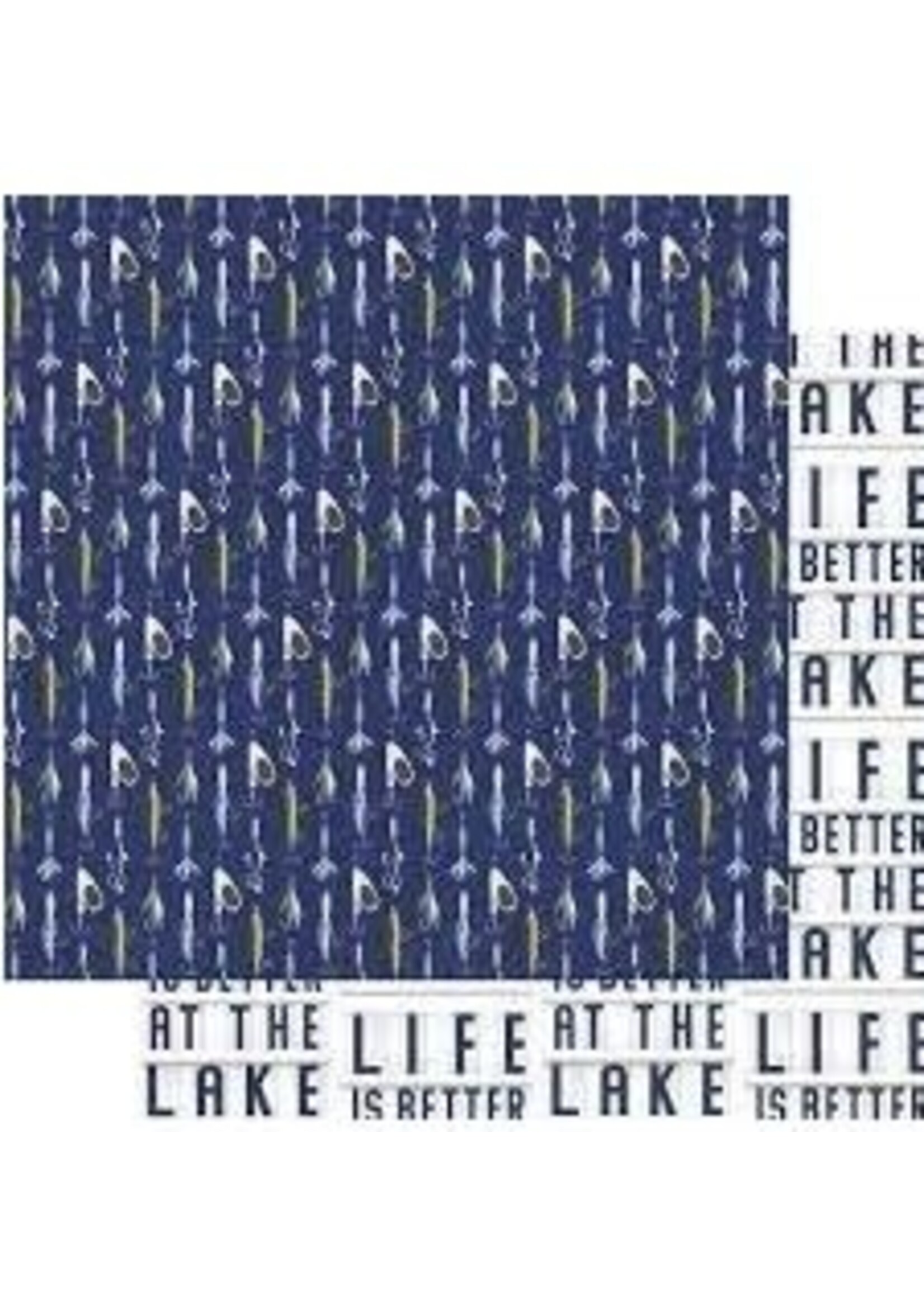 Fancy Pants Design 12x12 Lake Life, A-Lure-Ing
