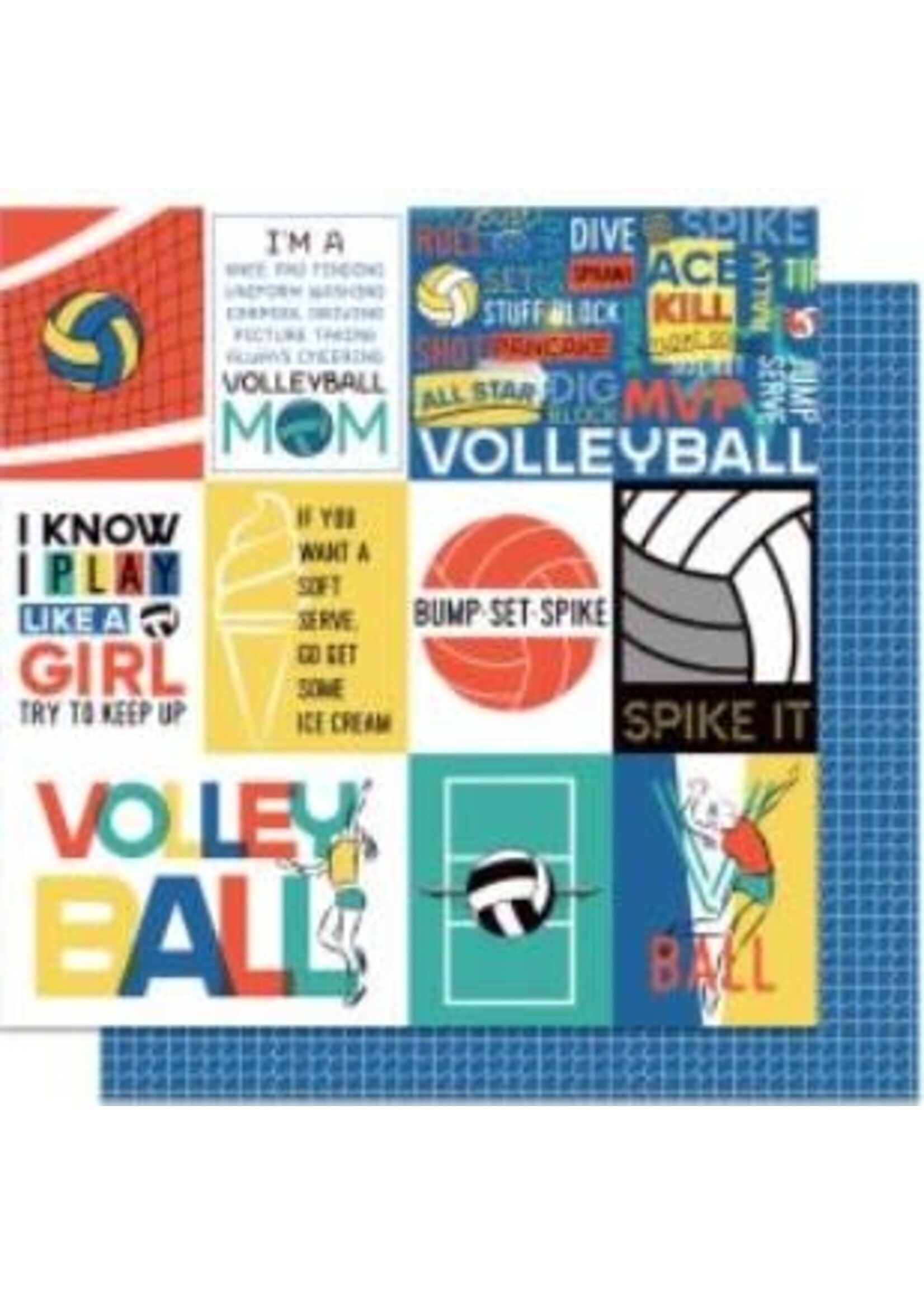 PhotoPlay ColorPlay 12x12 Volleyball MVP, Spike