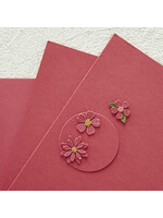 Spellbinders ColorWheel Cardstock 8.5x11, Wild Berry (10)