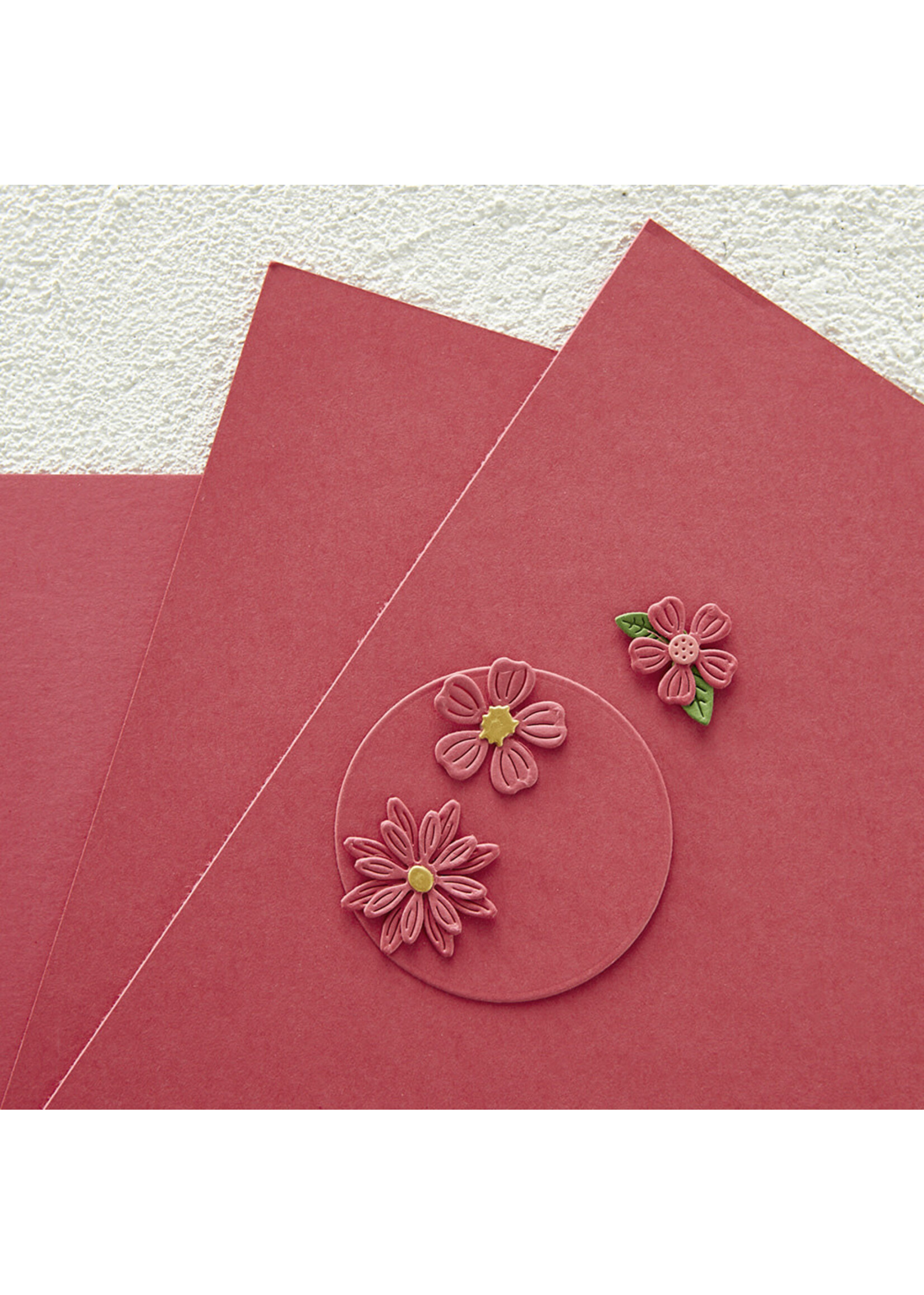 Spellbinders Spellbinders ColorWheel Cardstock 8.5x11, Wild Berry (10)
