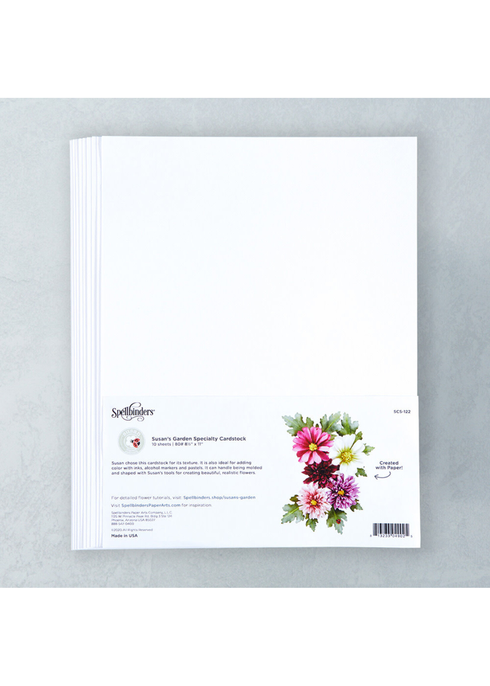 Spellbinders Spellbinders Specialty Cardstock, SCS-122, 8.5x11, 80lb. (10)