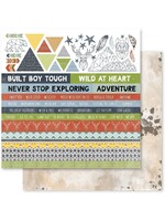 Paper Rose Paper Rose 12x12  Stay Wild, F