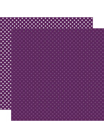 Echo Park Echo Park 12x12 Dots & Stripes, Purple