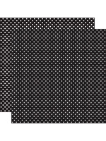Echo Park Echo Park 12x12 Dots & Stripes, Black