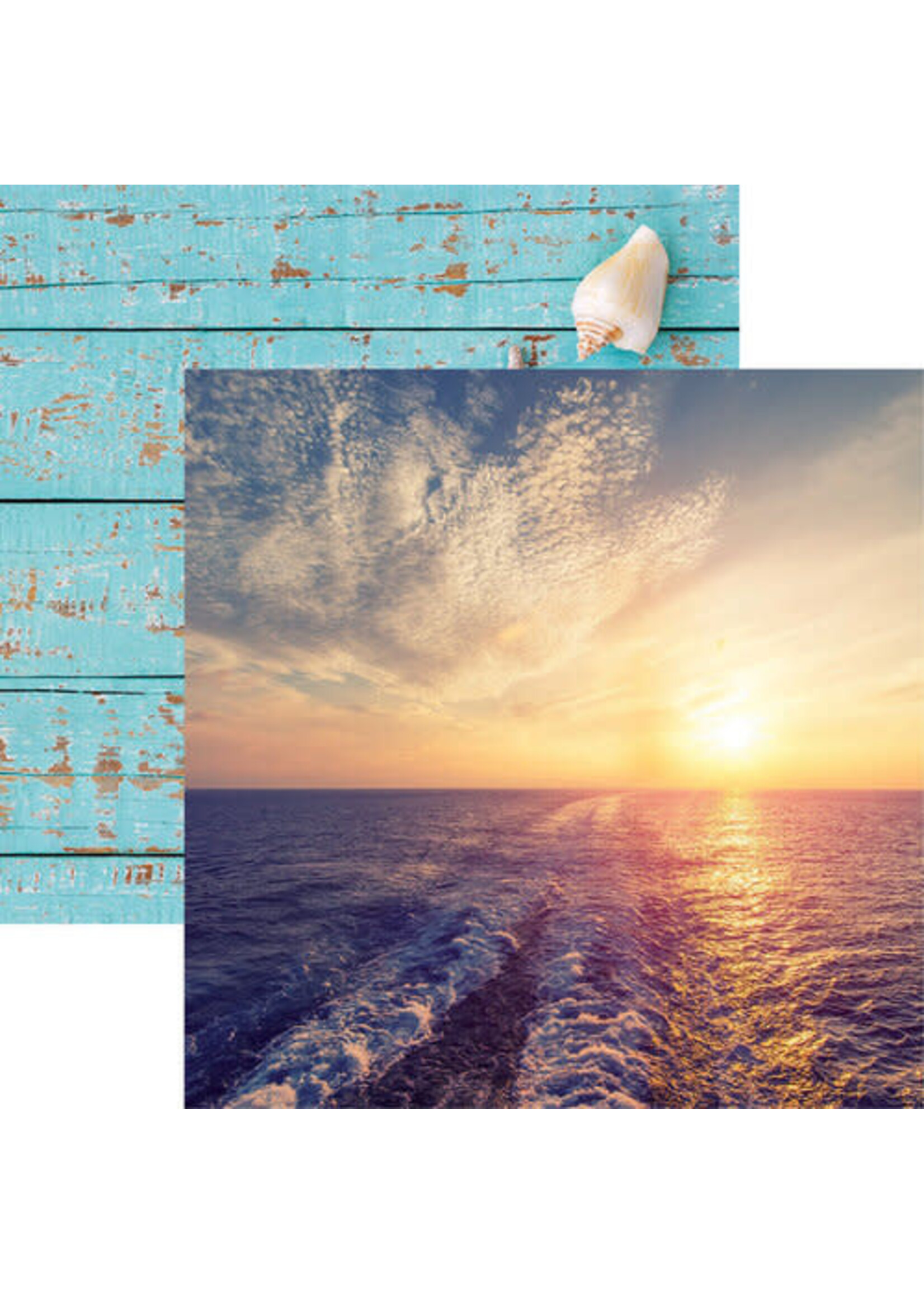 Reminisce Reminisce 12x12 Cruise Life, Sunset