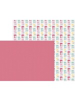 Doodlebug Doodlebug 12x12 Paper Made With Love, Cinnamon Hearts