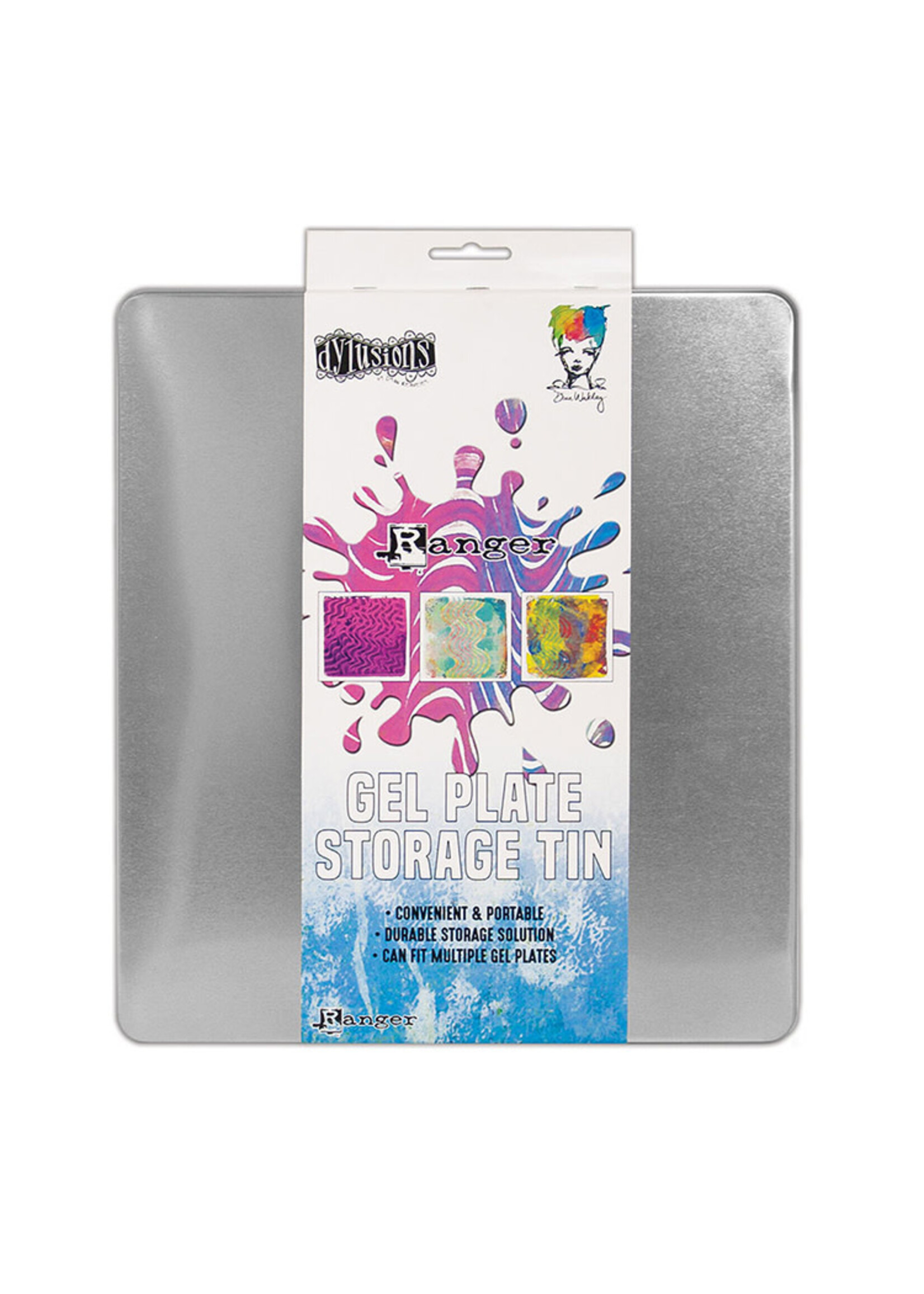 Ranger Dina Wakley Gel Plate Storage Tin