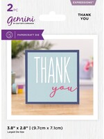 Crafter's Companion Crafter's Compnaion Die, Thank You