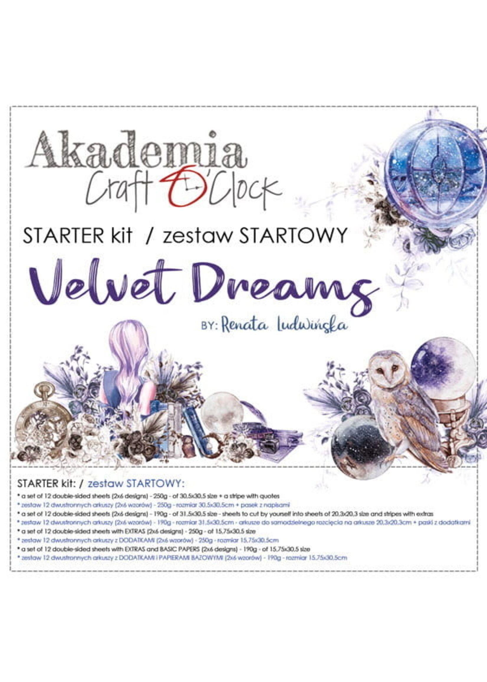 Craft O'Clock Velvet Dreams Starter Pack