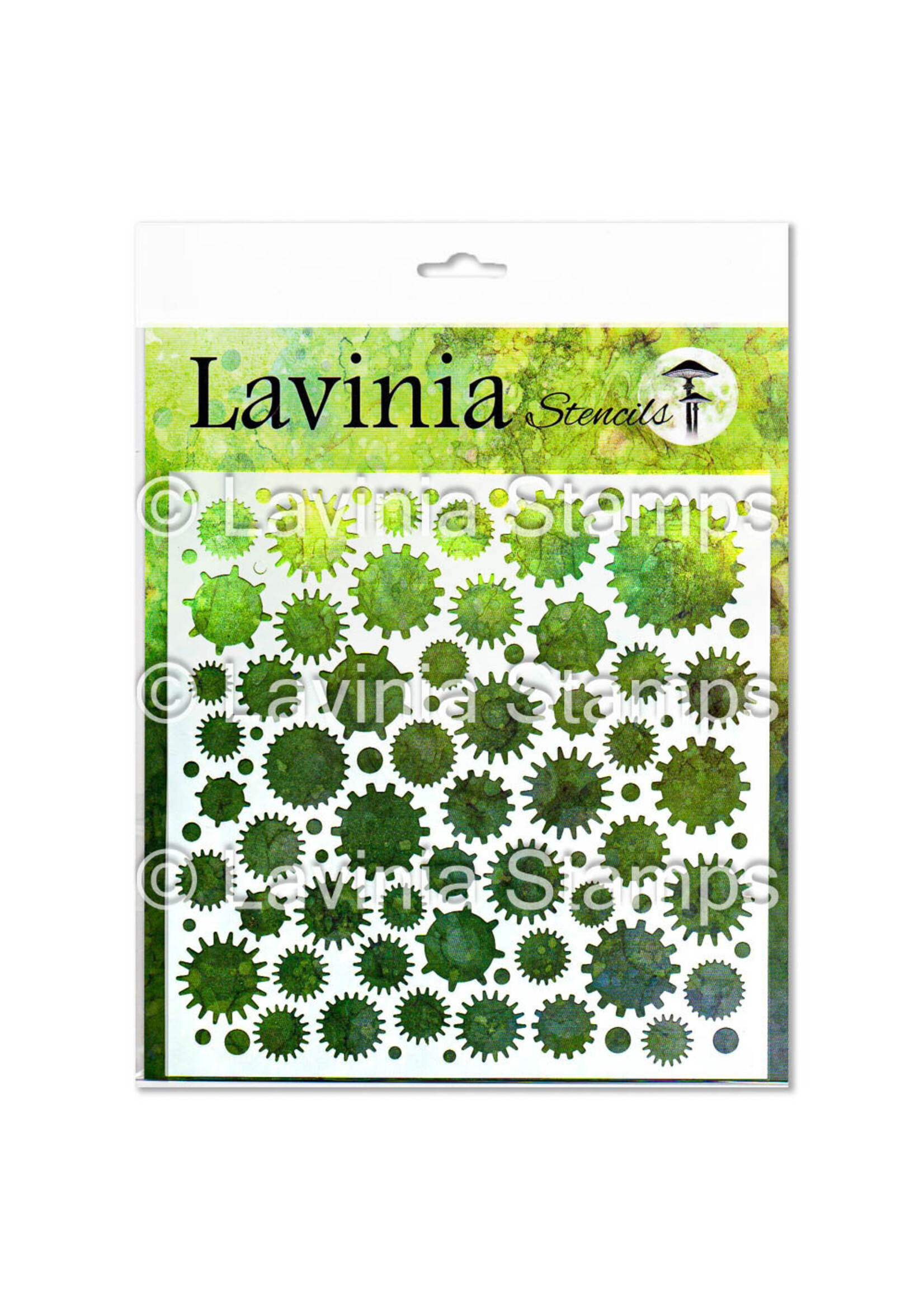 Lavinia Lavinia Stencil, ST038 Cogs