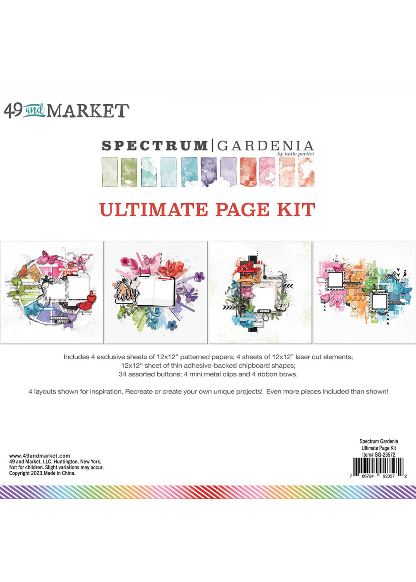 49 & Market Ultimate Page Kit, Spectrum Gardenia