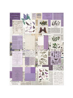 49 & Market Collage Sheets, Color Swatch Lavender
