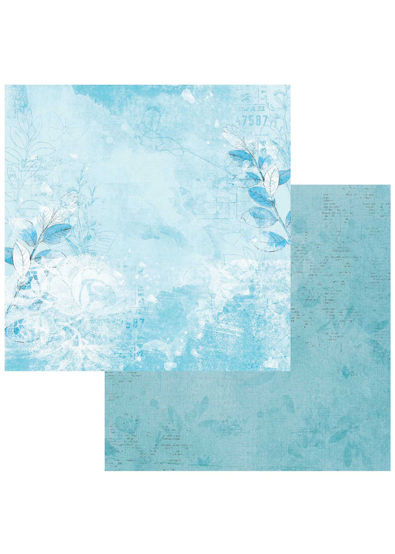 49 & Market 12x12 Color Swatch Ocean, Ocean Paper 3