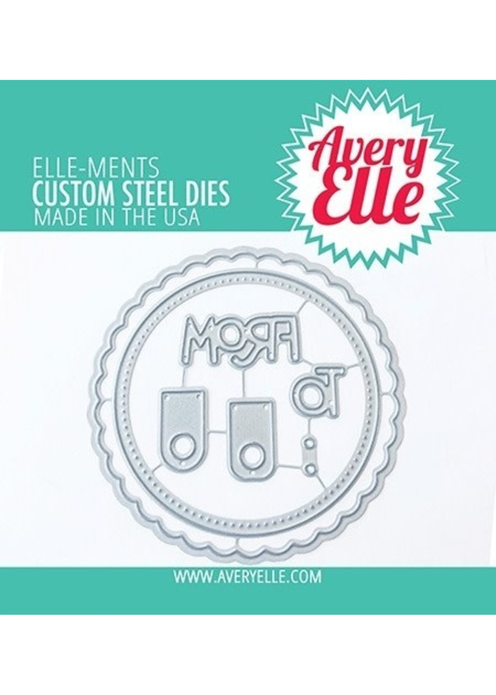 Avery Elle Avery Elle Die, Holiday Circle Tags