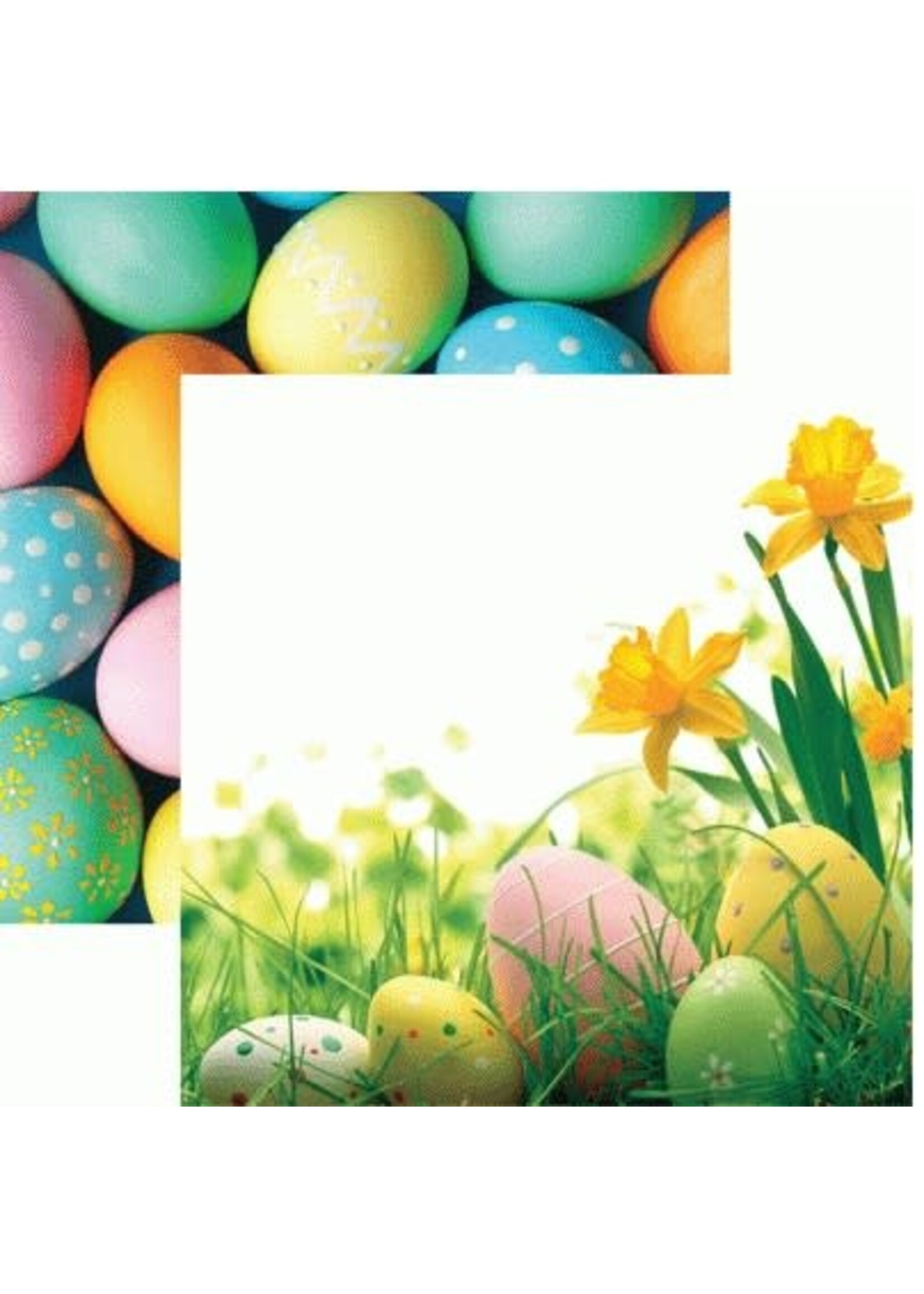 Reminisce Reminisce 12x12 Happy Easter
