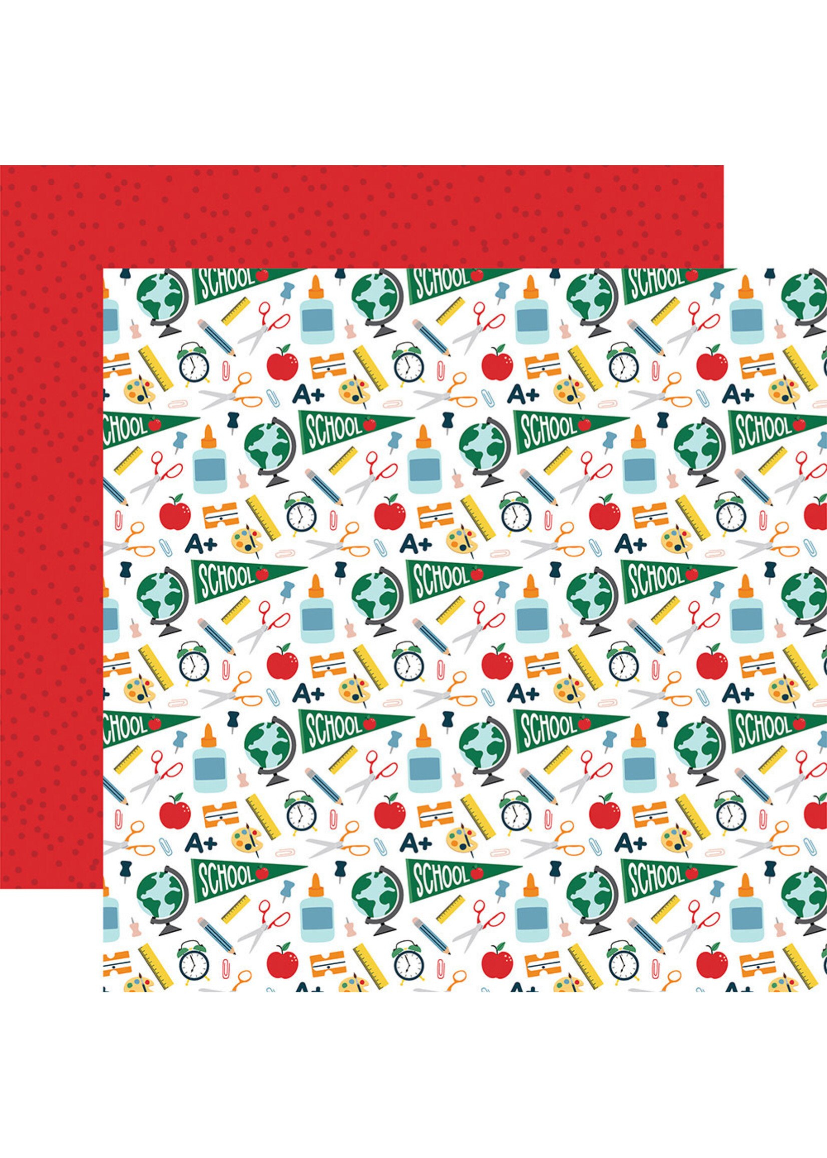 Echo Park Echo Park 12x12 First Day of School, Classroom Supplies