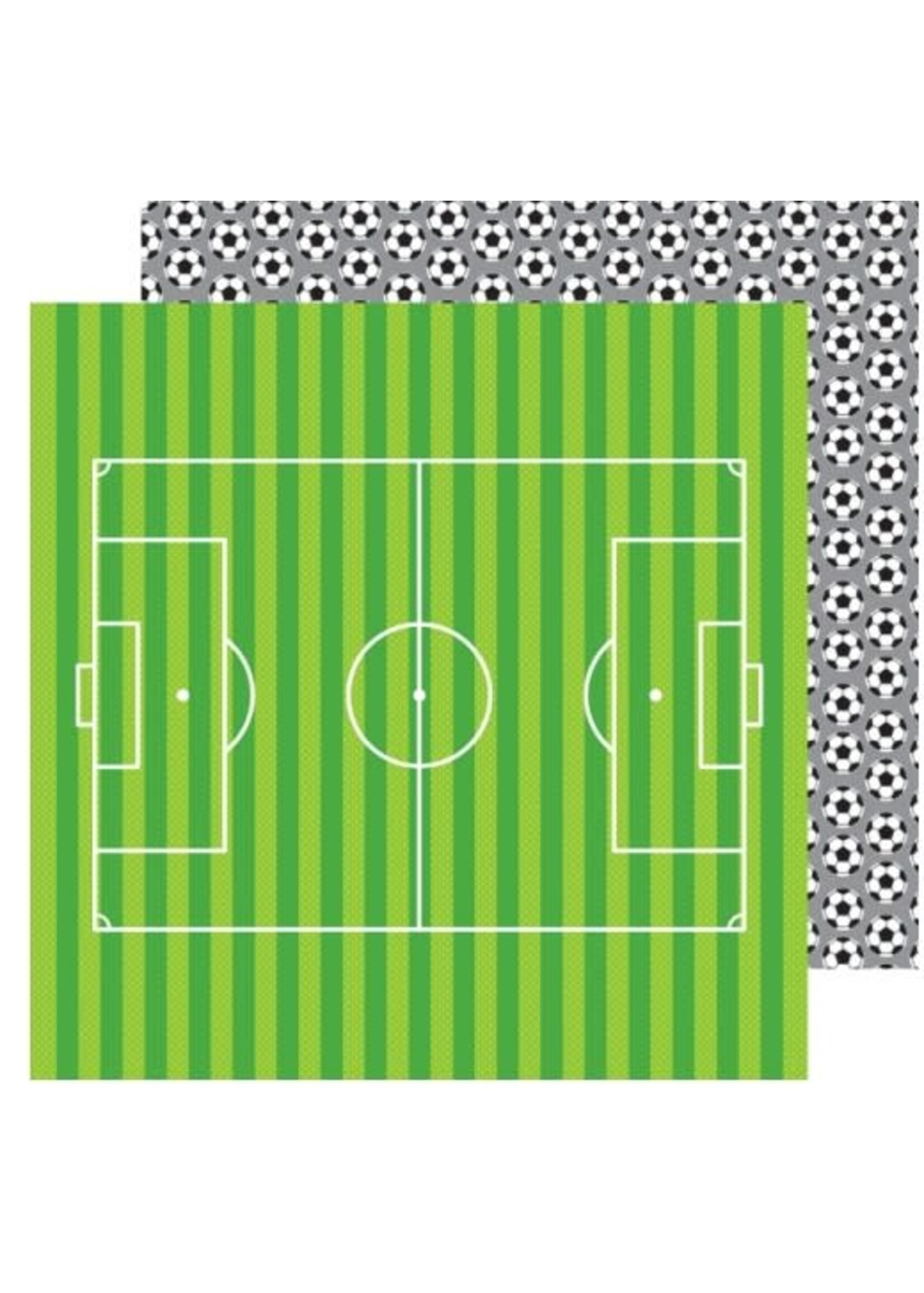 Doodlebug Doodlebug 12x12 Paper Goal, Soccer Balls