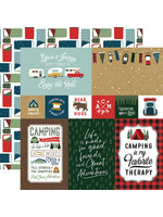 Echo Park Echo Park 12x12 Lets Go Camping, 4x6 Journaling Cards