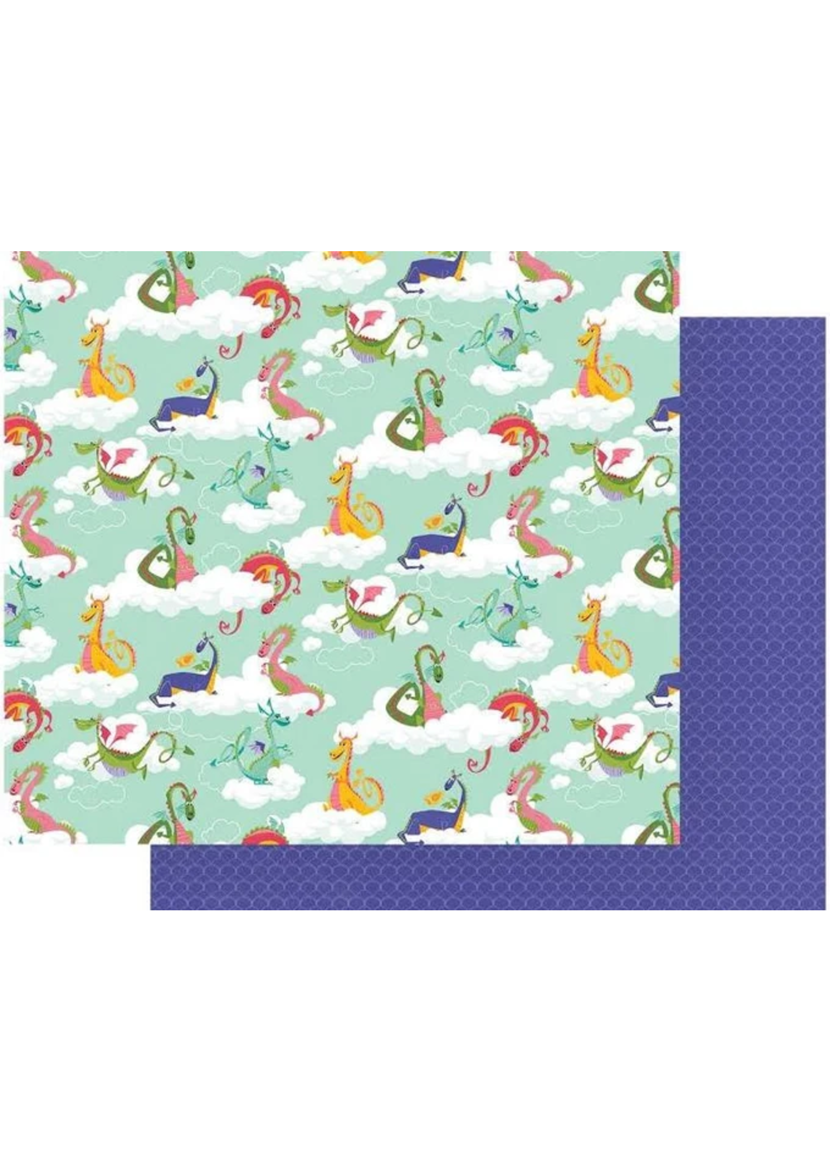PhotoPlay PhotoPlay 12x12 Paper Dragon Dreams, Do Not Feed The Dragons