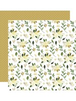 Carta Bella Carta Bella 12x12 Flora #4, Natural Stems