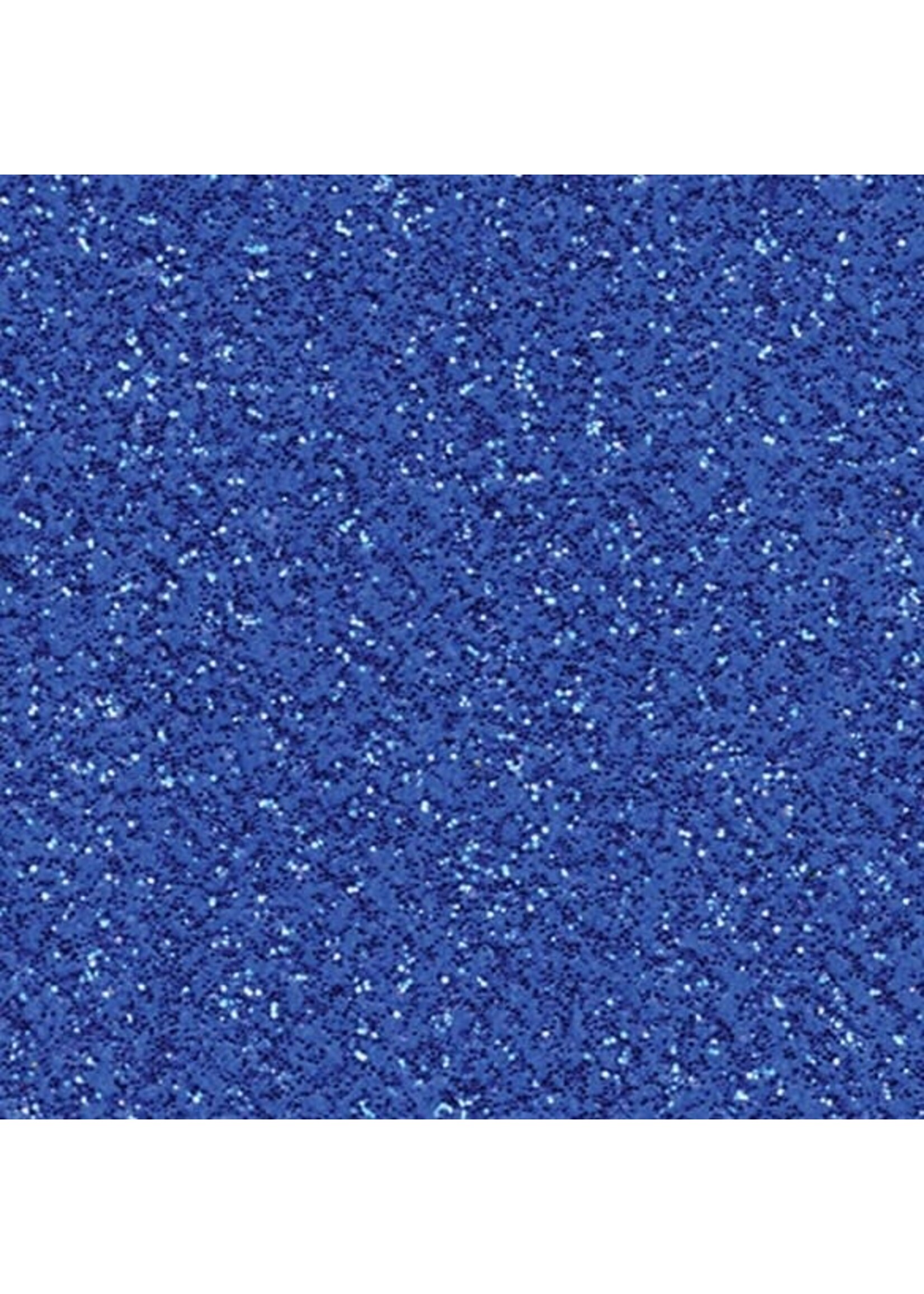 American Crafts Co-ordinations 12x12 Glitter Silk Cardstock, Regal Royal