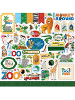 Carta Bella Carta Bella Element Stickers, Zoo Adventure