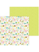 Doodlebug Doodlebug 12x12 Paper Hey Cupcake, Birthday Girl